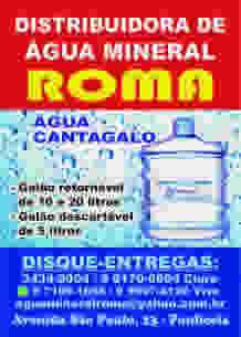 "Água Mineral Roma"